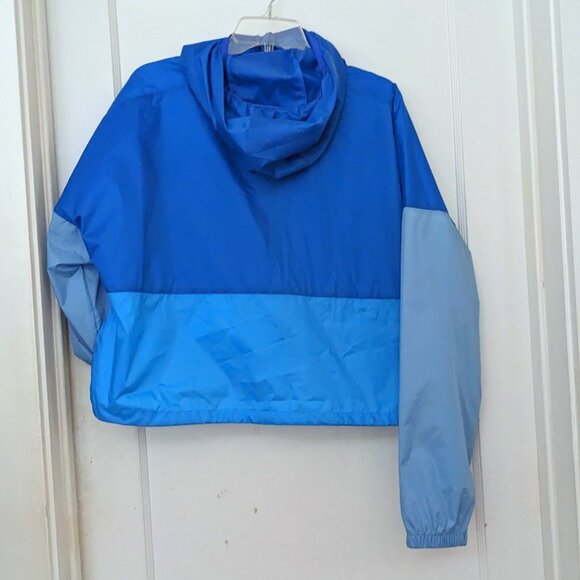 Cotopaxi Teca Crop Jacket Cropped Wind-Resistant Blue Water Polo Size Women's L - Picture 5 of 8